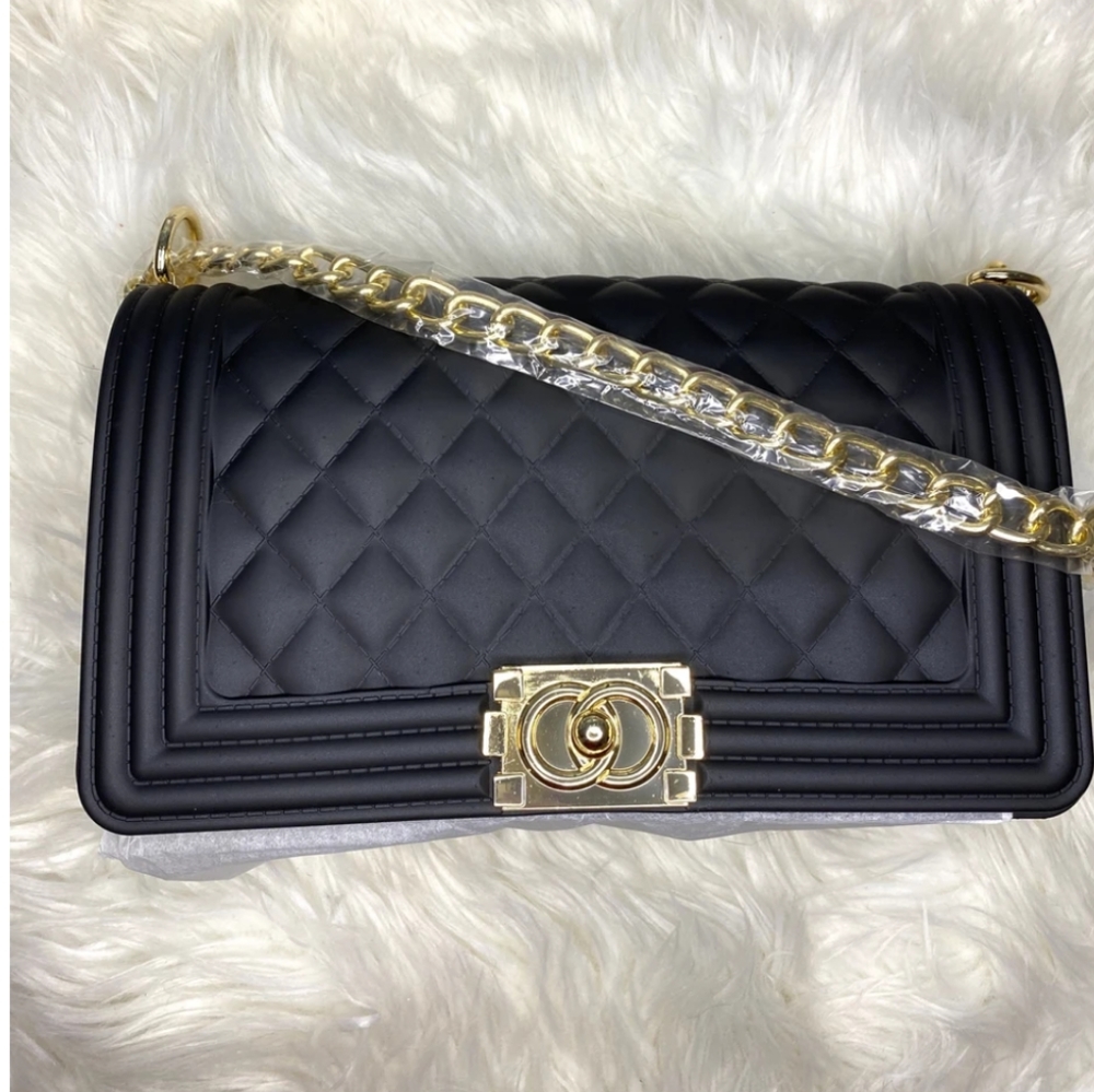 Black Matte Jelly Bag